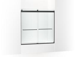 Kohler Levity Sliding Bath Door, 59-3/4'' H X 56-5/8 - 59-5/8'' W, with 1/4'' Thick Crystal Clear... - image 1