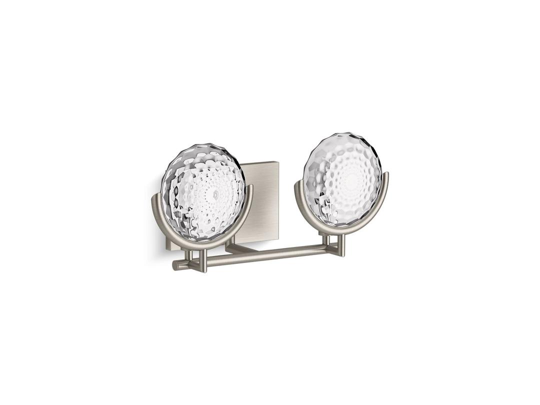 Arendela Two-light sconce by Kohler