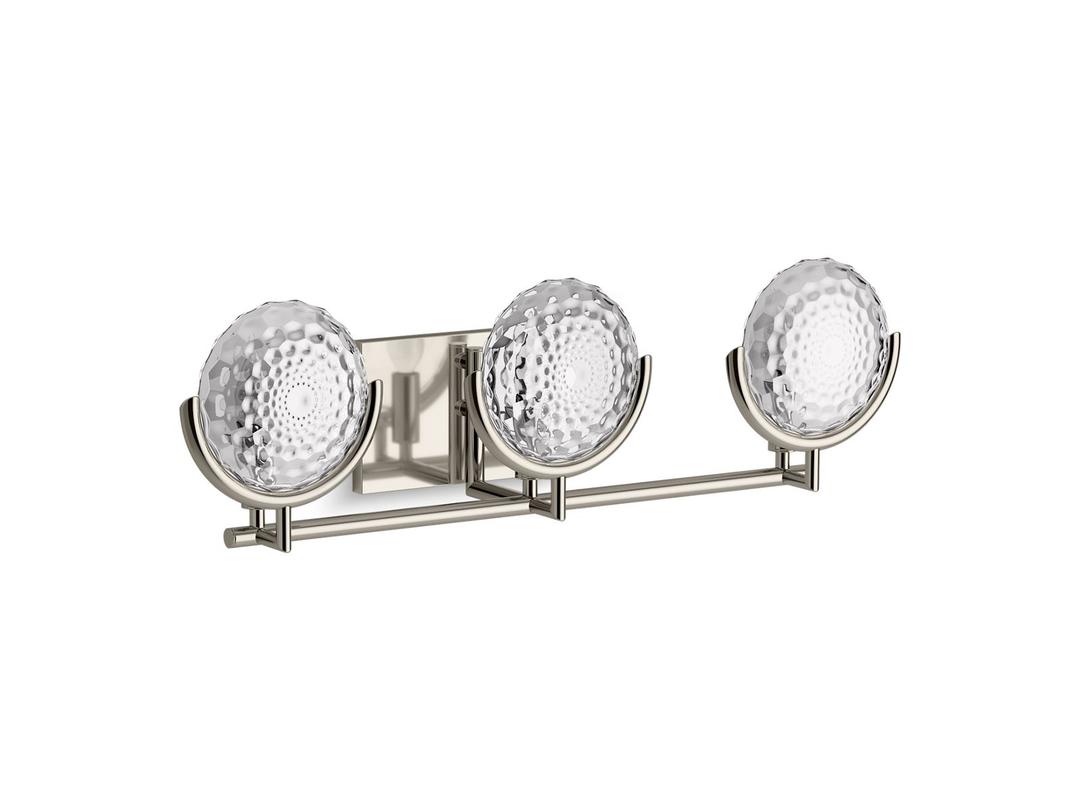 Arendela Three-light sconce by Kohler
