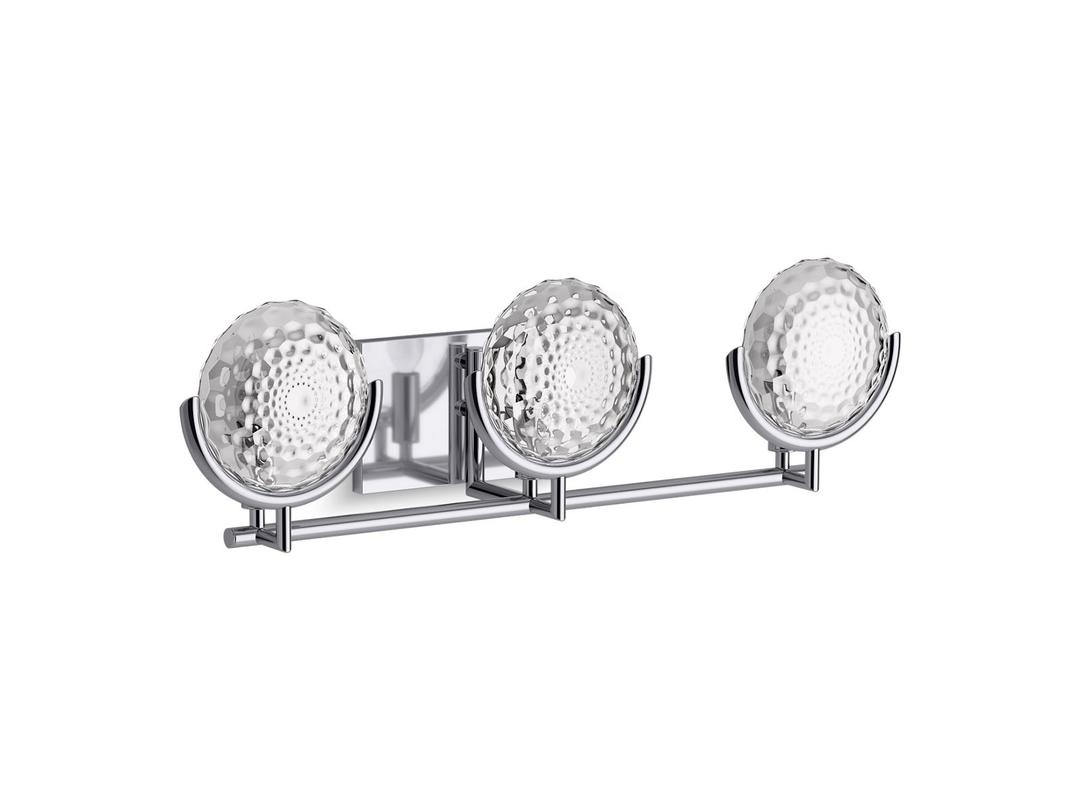 Arendela Three-light sconce by Kohler