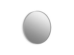 Essential 28'' round framed mirror - Polished Chrome - image 1