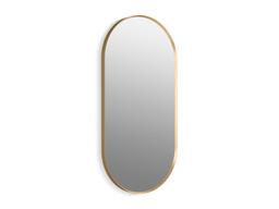Essential 20'' x 40'' capsule framed mirror - Matte Black - image 3