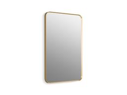 Essential 22'' x 34'' rectangular framed mirror - Polished Chrome - image 2