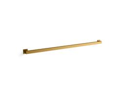 Square 42'' grab bar - Vibrant Brushed Moderne Brass - image 1