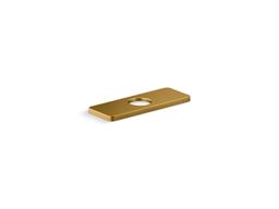 Kohler Parallel Escutcheon Plate - Vibrant Brushed Moderne Brass - image 1