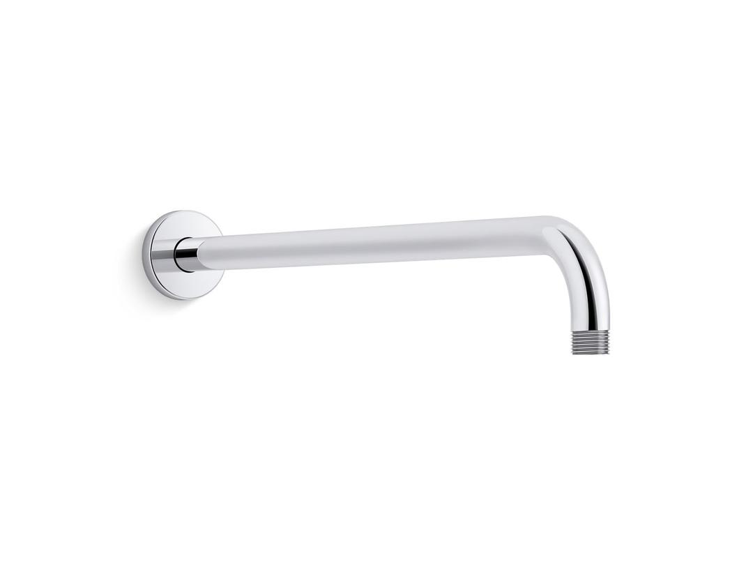 Statement 19'' wall-mount single-function rainhead arm and flange by Kohler