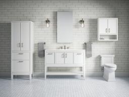 Winnow 48'' bathroom vanity cabinet with sink and quartz top - image 15
