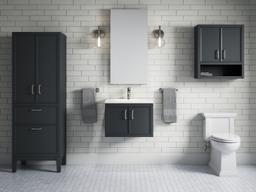 Winnow 24'' bathroom vanity cabinet with sink and quartz top - image 24