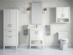 Winnow 24'' bathroom vanity cabinet with sink and quartz top - image 15