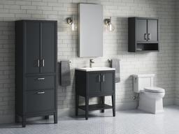 Winnow 24'' bathroom vanity cabinet with sink and quartz top - image 21
