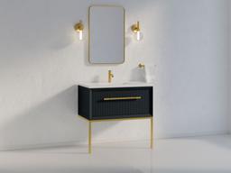 Enivo 36'' vanity legs - Brushed Brass - image 2