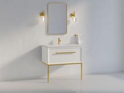 Enivo 36'' vanity legs - Brushed Brass - image 3