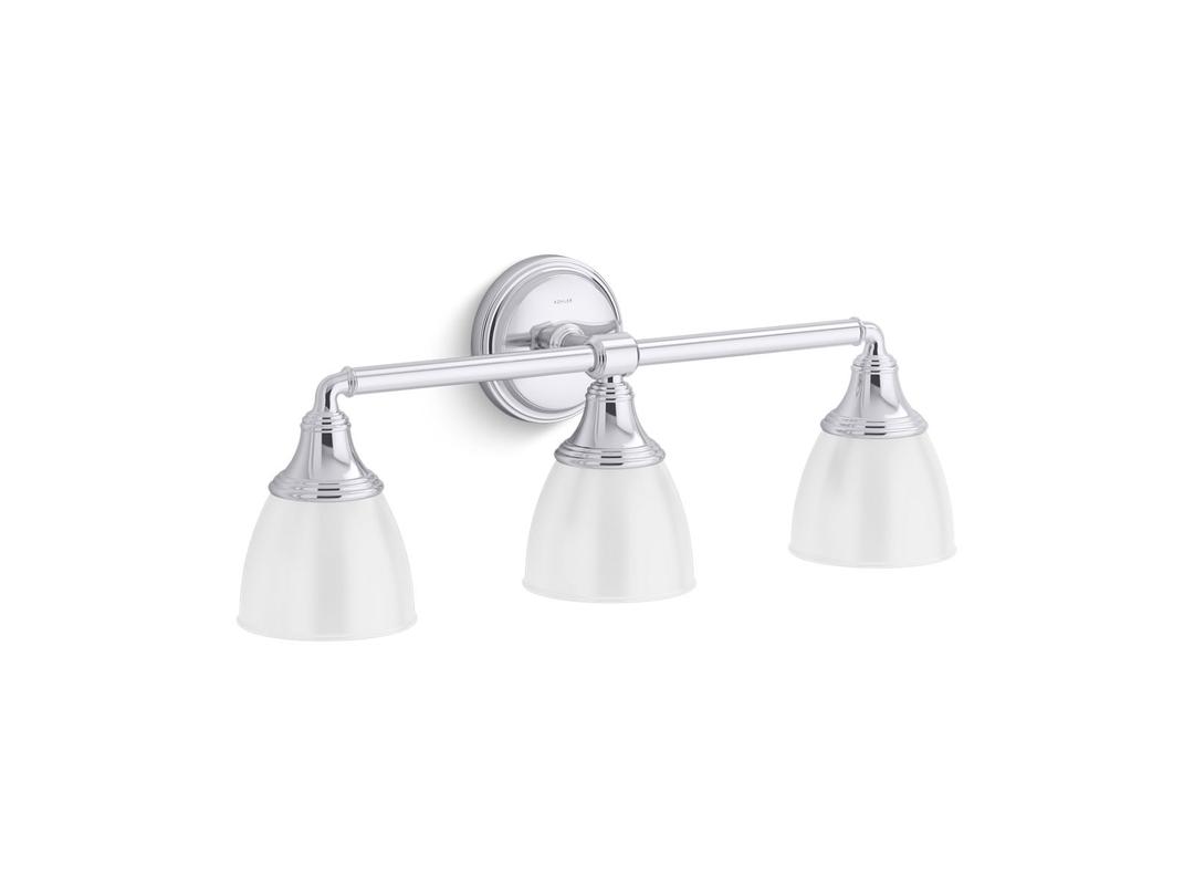 Devonshire Three-light sconce by Kohler