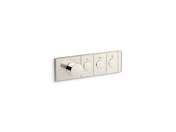 Anthem Three-outlet recessed mechanical thermostatic valve control - image 4