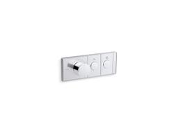 Anthem Two-outlet recessed mechanical thermostatic valve control - image 2