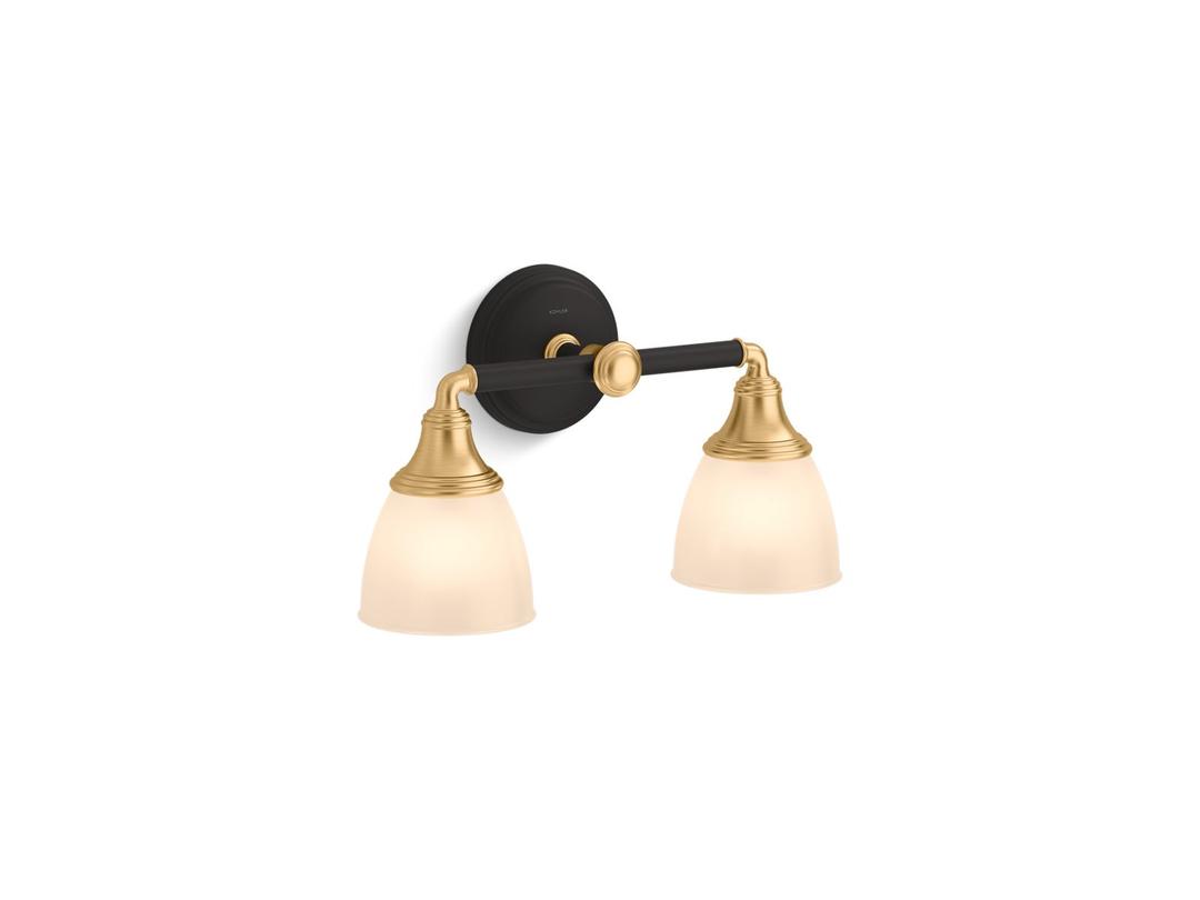 Devonshire Two-light sconce by Kohler