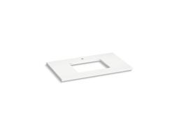 Silestone 37'' quartz vanity top with rectangular cutout - image 1