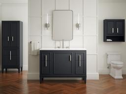 Southerk 48'' bathroom vanity cabinet with sink and quartz top - image 19