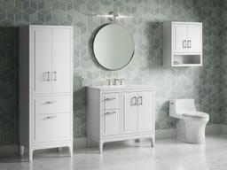 Seer 36'' bathroom vanity cabinet with sink and quartz top - image 19
