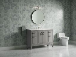 Seer 48'' bathroom vanity cabinet with sink and quartz top - image 21