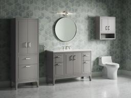 Seer 48'' bathroom vanity cabinet with sink and quartz top - image 20