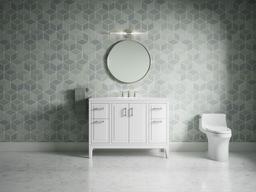 Seer 48'' bathroom vanity cabinet with sink and quartz top - image 17