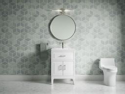 Seer 24'' bathroom vanity cabinet with sink and quartz top - image 16