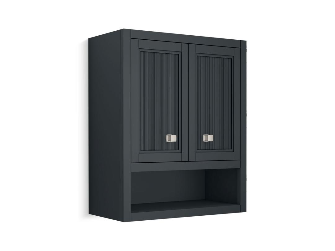 Hearthaven 24'' x 28'' wall cabinet - Slate Grey by Kohler