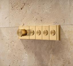 Anthem Four-outlet recessed mechanical thermostatic valve control - image 9