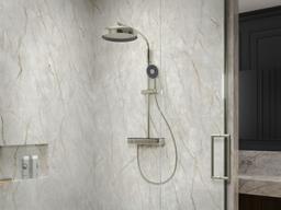 Anthem Two-way exposed thermostatic valve with shower column for rainhead and handshower - image 5