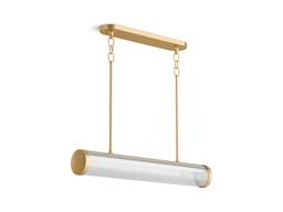 Kohler Purist 34'' LED Linear Chandelier - Brushed Moderne Brass - image 1
