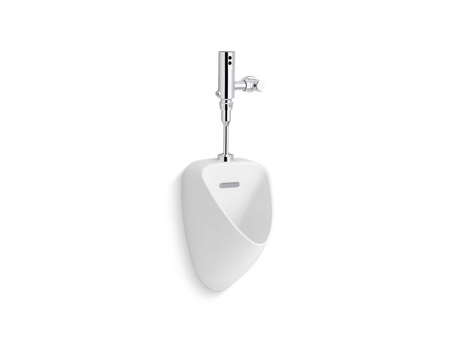 TendE Urinal with Mach Tripoint touchless 0.125 gpf HES-powered flushometer