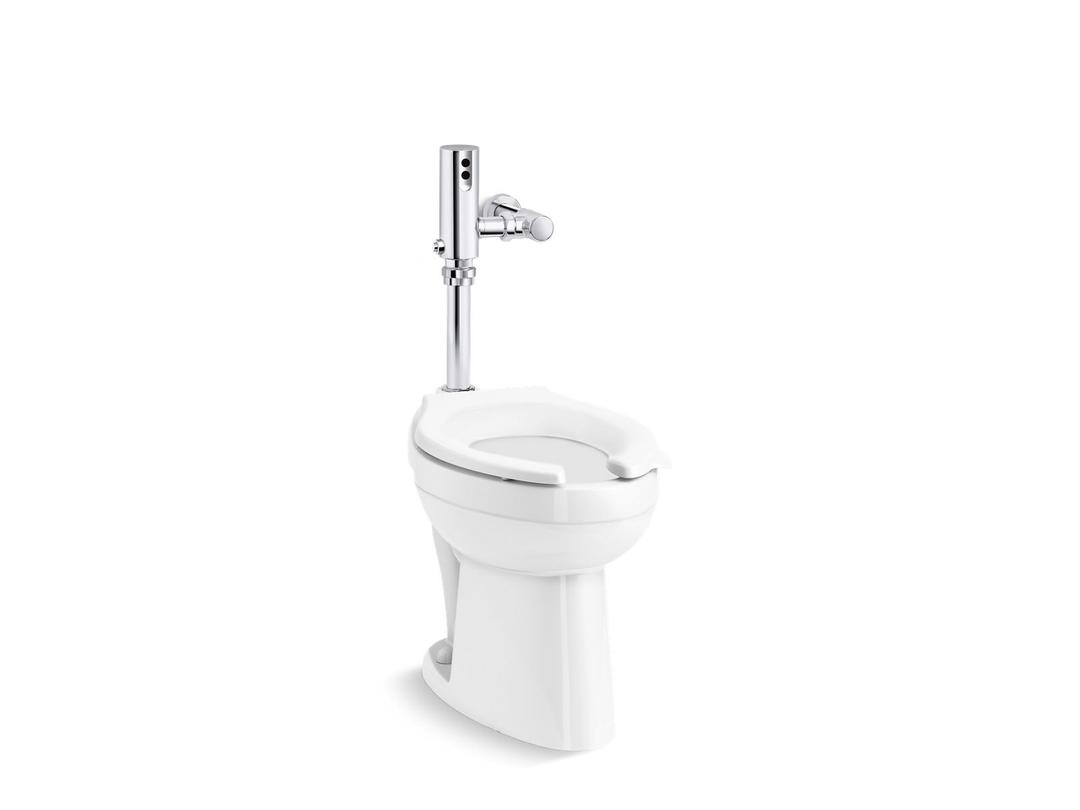 HighcliffE Ultra Antimicrobial toilet with Mach Tripoint touchless 1.28 gpf HES-powered flushometer - Not Applicable by Kohler