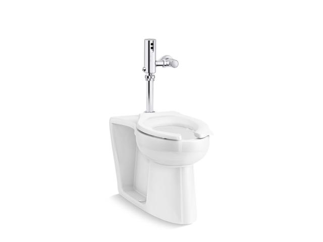 Kohler Modflex Adjust-a-bowl Antimicrobial Toilet with Mach Tripoint Touchless 1.28 Gpf...