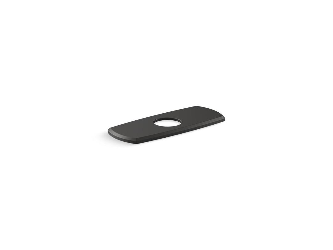 Kohler Occasion Escutcheon Plate - Matte Black by Kohler