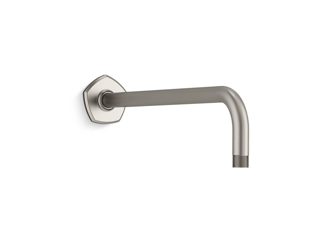 Kohler Occasion Wall-mount Rainhead Arm and Flange - Vibrant Brushed Nickel by Kohler