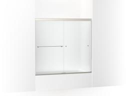 Revel Sliding bath door, 55-1/2'' H x 56-5/8 - 59-5/8'' W, with 5/16'' thick Frosted glass - image 3