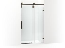 80-7/8'' H sliding shower door with 3/8''-thick glass - image 1