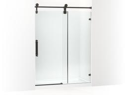 80-7/8'' H sliding shower door with 3/8''-thick glass - image 1