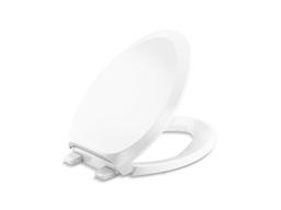 French Curve Ready Latch Quiet-Close Elongated Toilet Seat - Almond - image 2