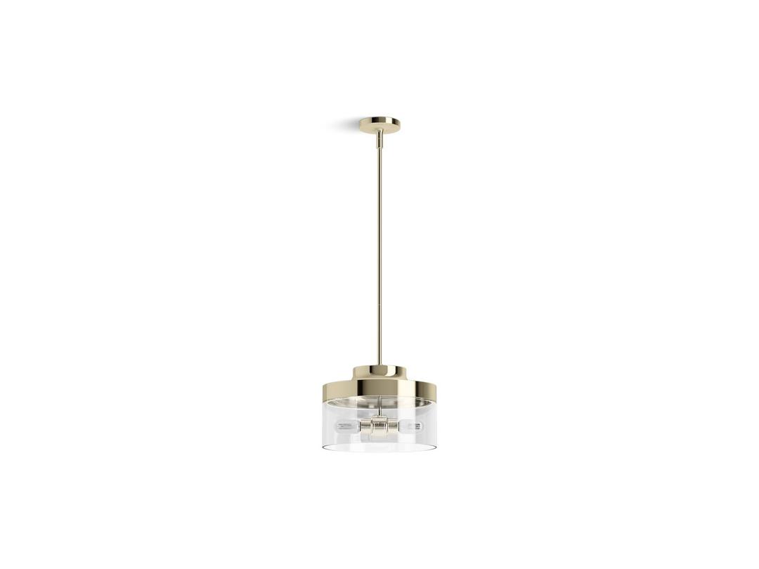 Kohler Purist 12-1/2'' Pendant - French Gold by Kohler