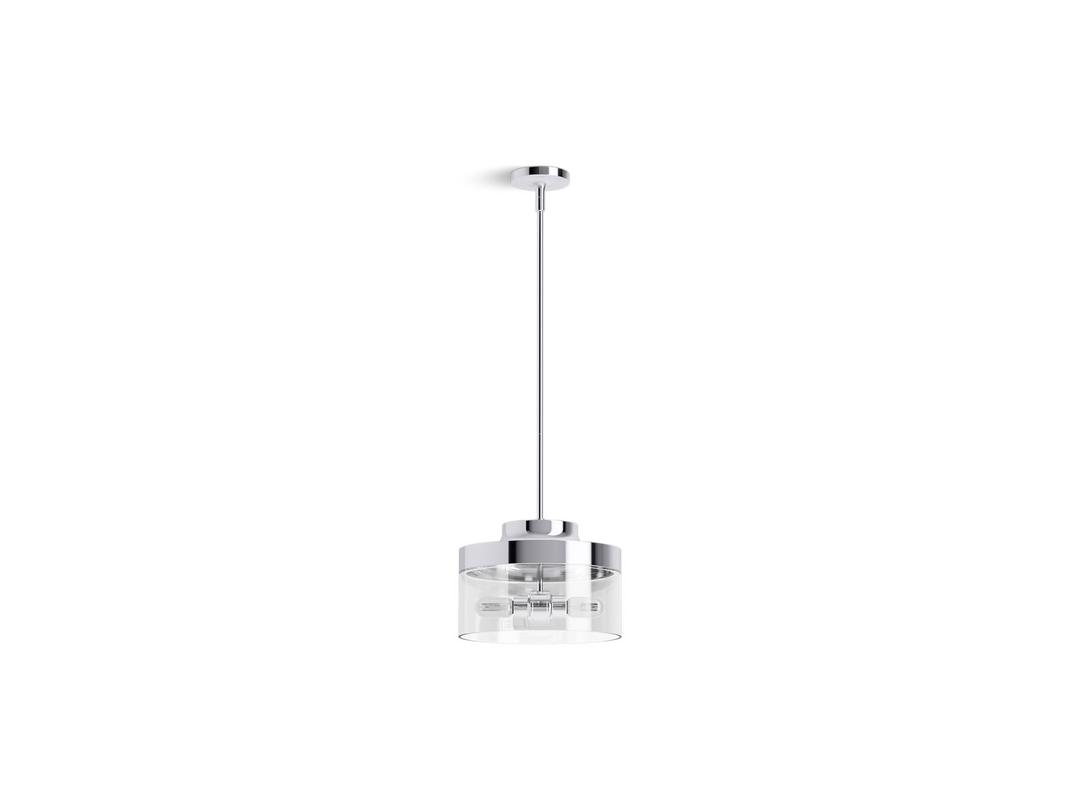 Kohler Purist 12-1/2'' Pendant - Polished Chrome by Kohler