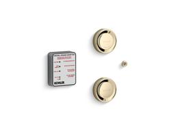 Kohler Invigoration Series Tandem Digital Steam Adapter Kit - Vibrant French Gold - image 1