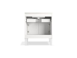 Southerk 30'' bathroom vanity cabinet with sink and quartz top - image 17