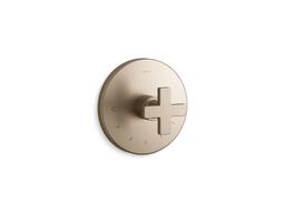 Composed MasterShower temperature control valve trim with cross handle - image 7