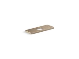 Kohler Parallel Escutcheon Plate - Vibrant Brushed Bronze - image 1