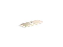 Kohler Parallel Escutcheon Plate - Vibrant French Gold - image 1
