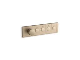 Anthem Four-outlet recessed mechanical thermostatic valve control - image 7