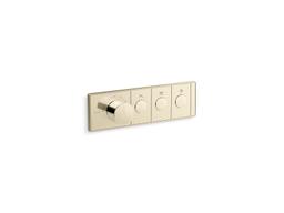 Anthem Three-outlet recessed mechanical thermostatic valve control - image 1
