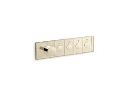 Anthem Four-outlet recessed mechanical thermostatic valve control - image 1